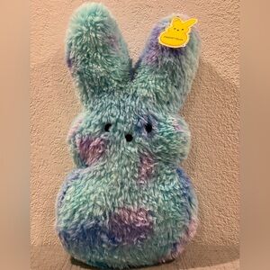 Peeps Plush Blue and Purple Stuffed Bunny